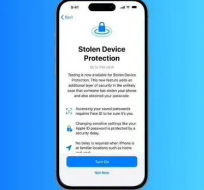 广元苹果授权维修店分享被盗设备保护功能开启方法 