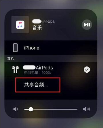 广元苹果14音频维修点分享iPhone14音频共享设置方法 