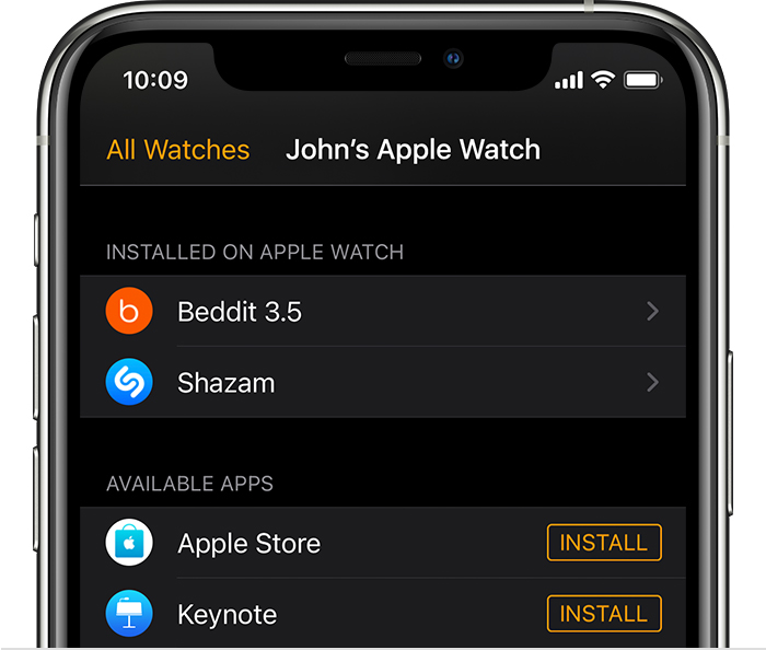 广元苹果手机维修分享如何在 Apple Watch 上下载应用 
